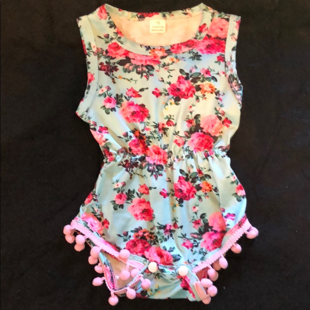 GIRLS 6-12 months ROMPER